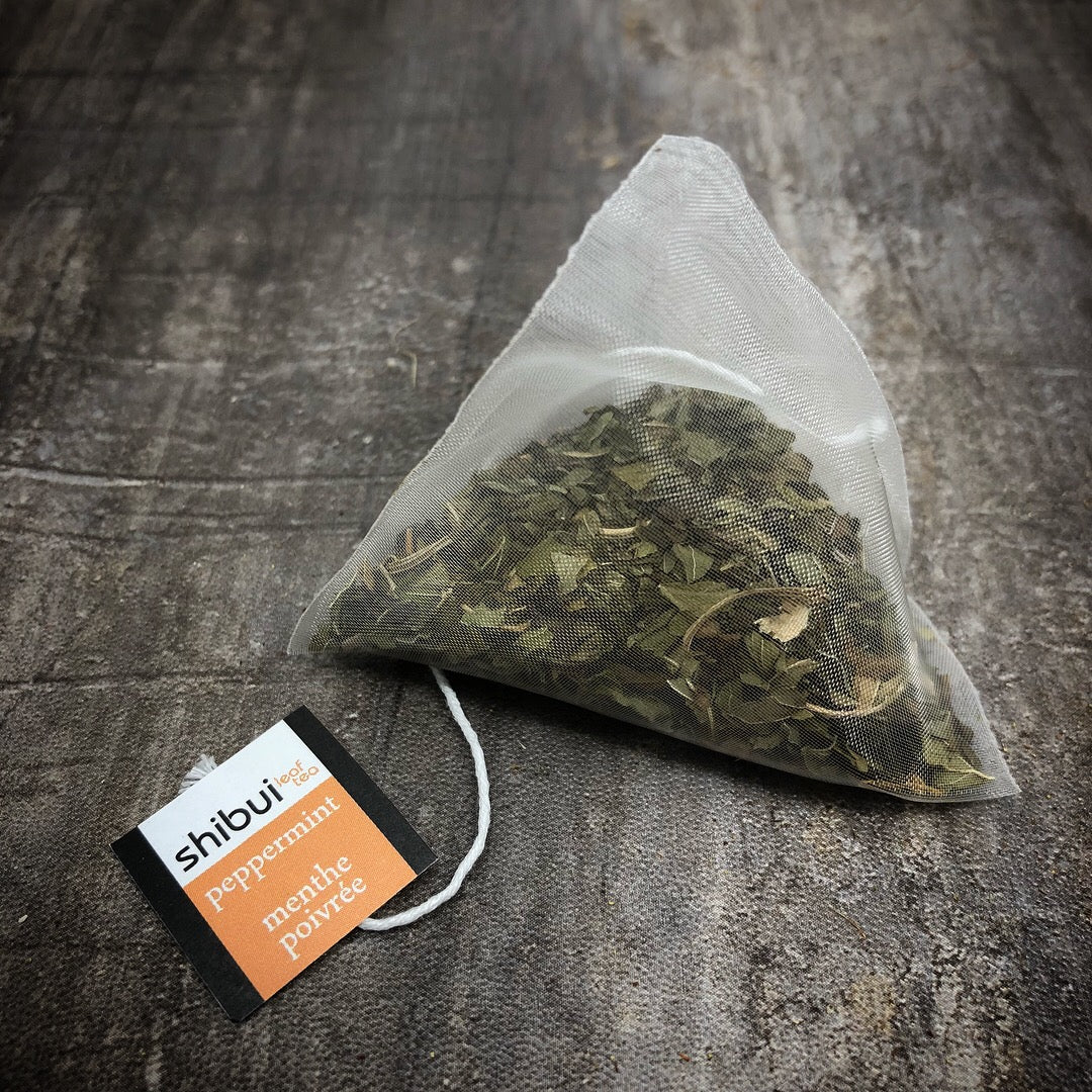 Loose leaf 2025 pyramid tea bags